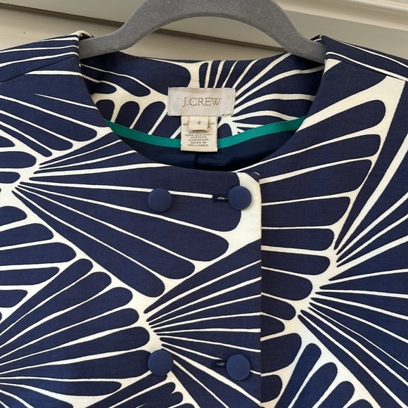 J.CREW Fanfare Double Breasted Lady Jacket - Picture 2 of 9